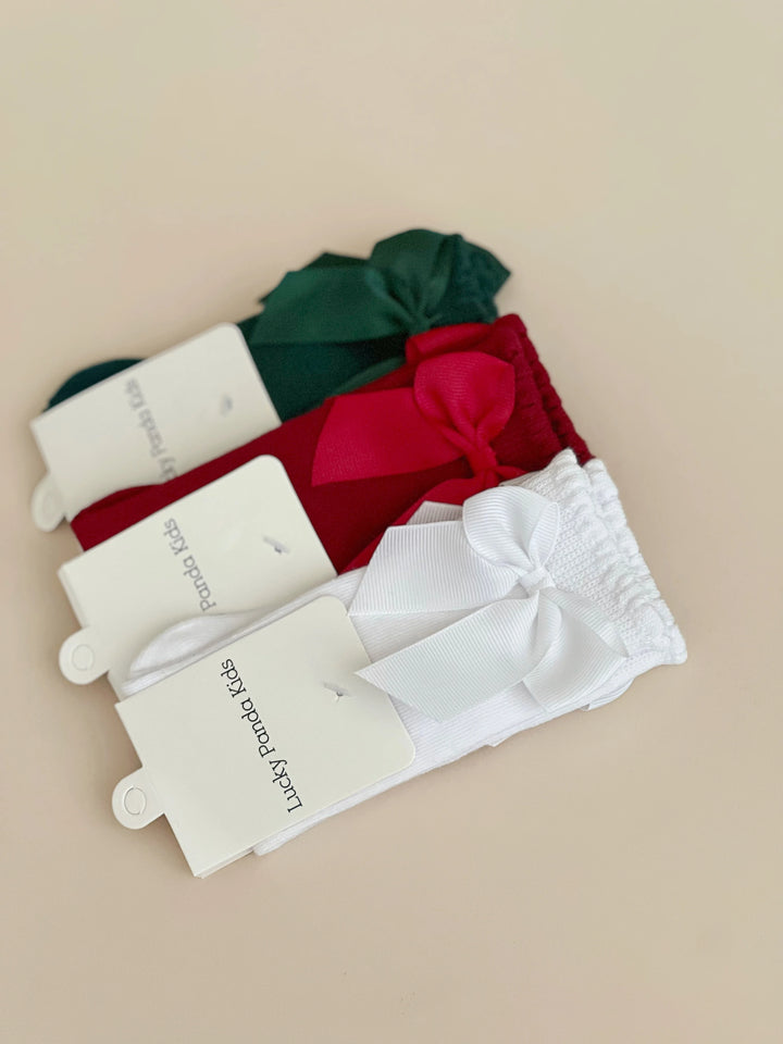 Cute Bow Socks