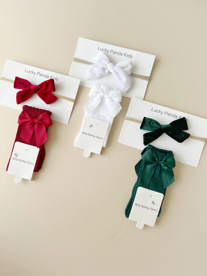Cute Bow Socks