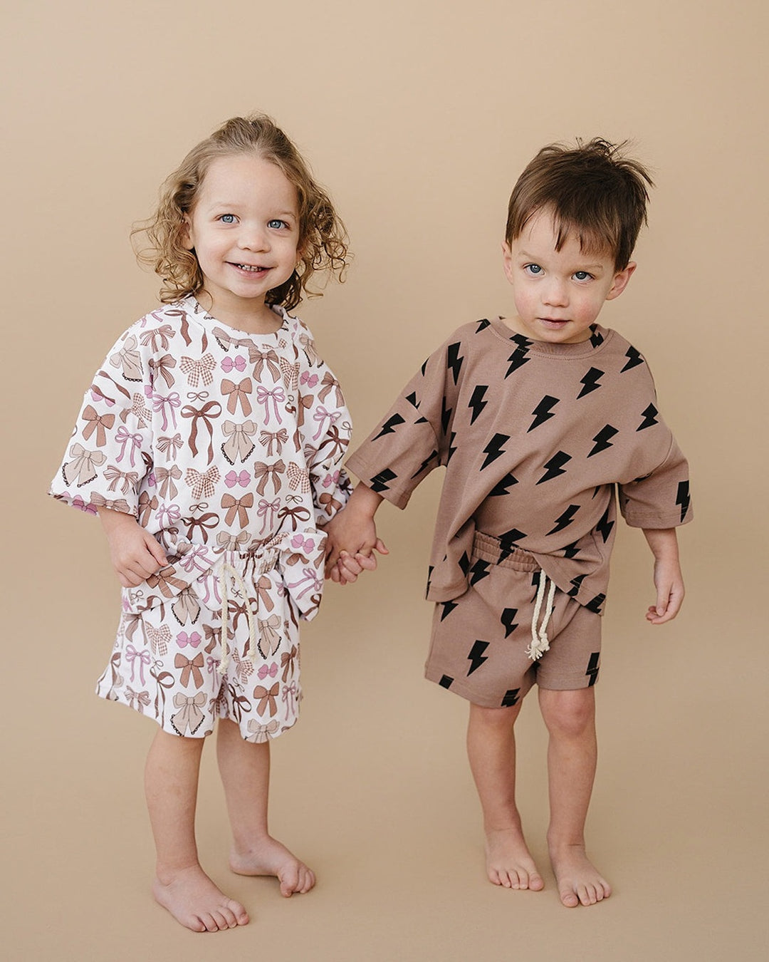 Shorts Set | Mocha Bows