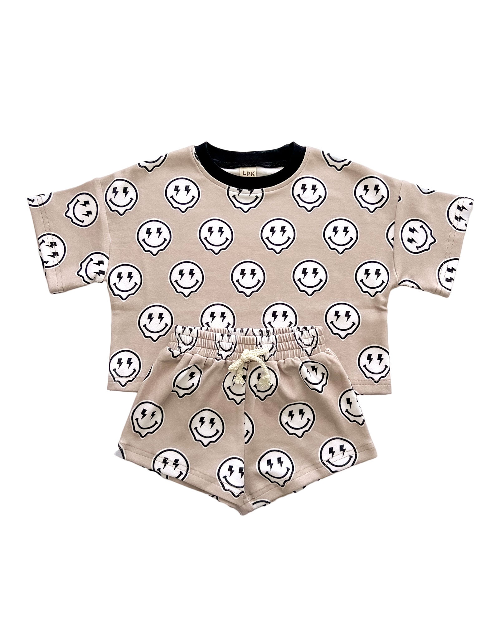 Shorts Set | Electric Drippy – LUCKY PANDA KIDS