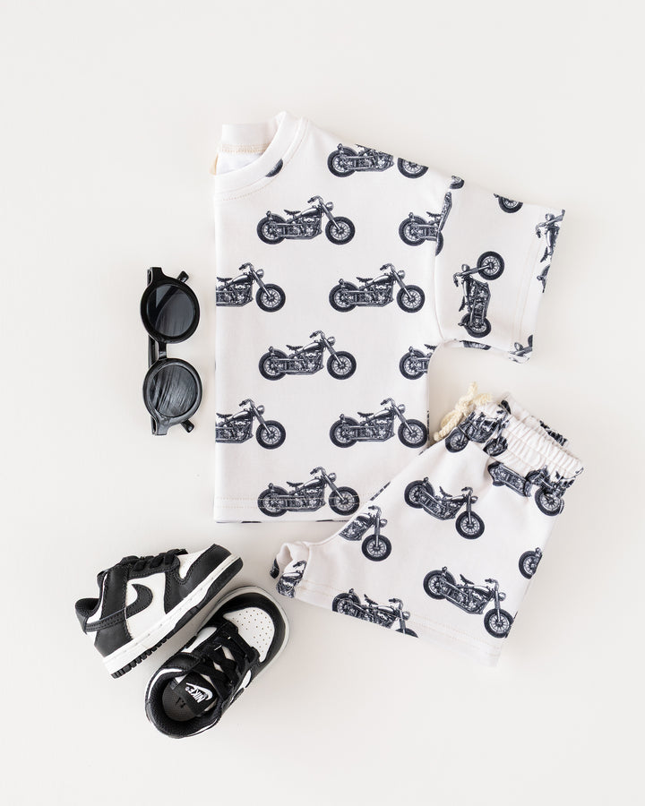 Shorts Set | Born to Ride