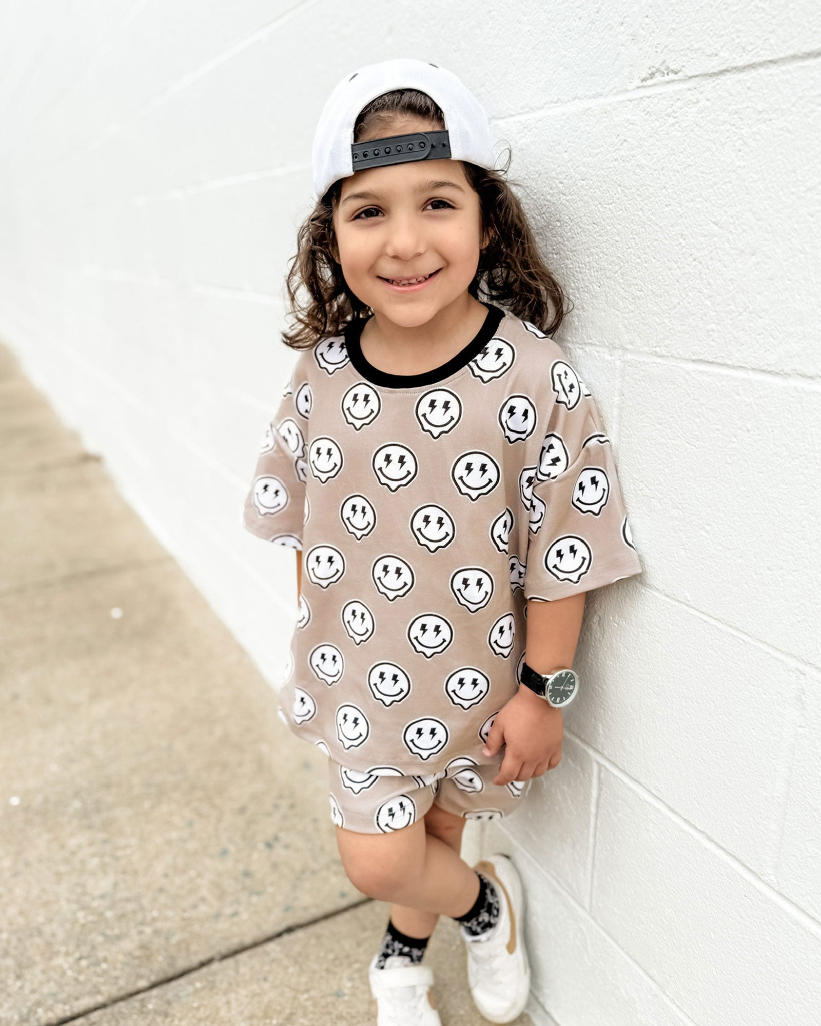 Shorts Set | Electric Drippy – LUCKY PANDA KIDS