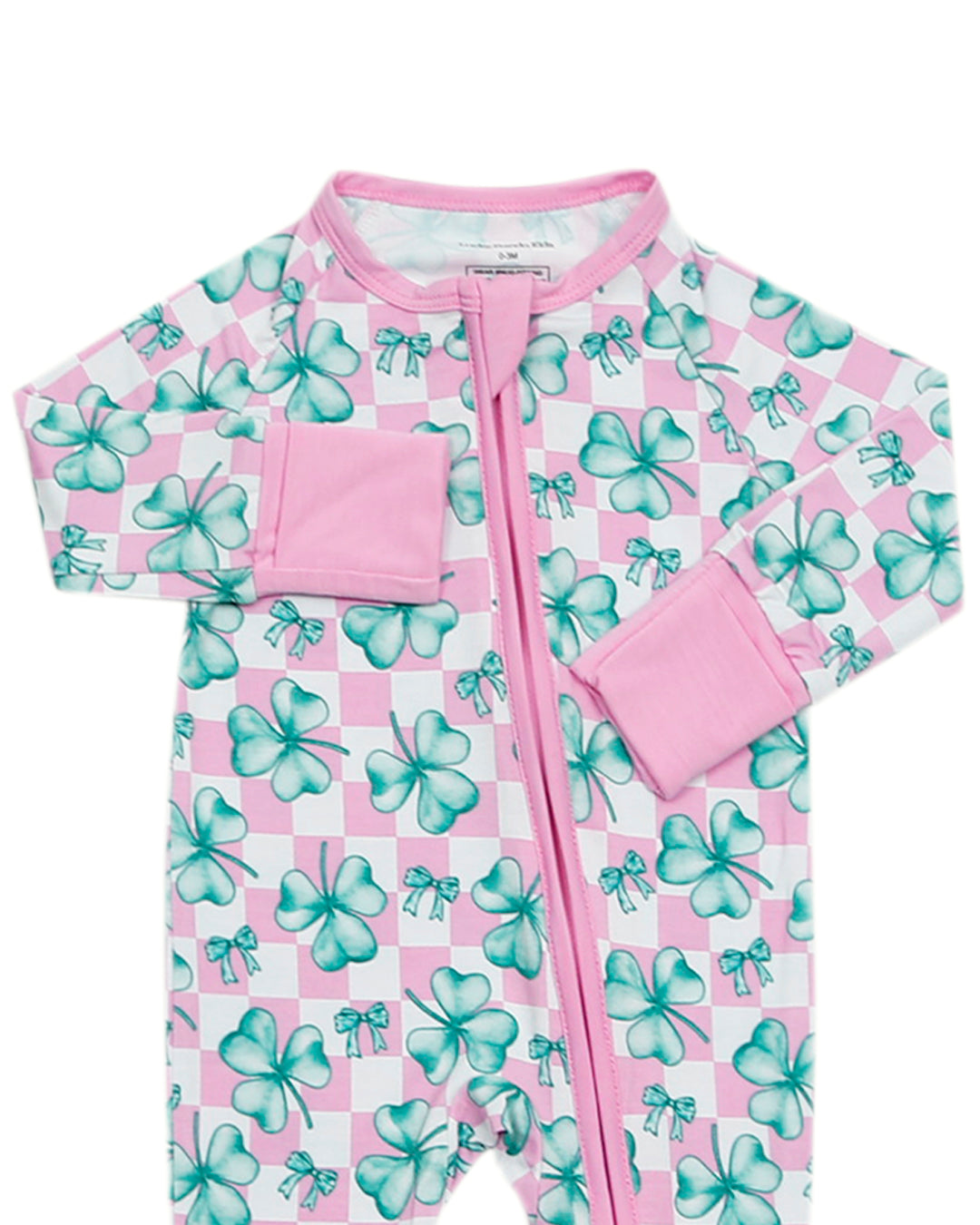 Bamboo Zip Romper | Shamrock & Bows