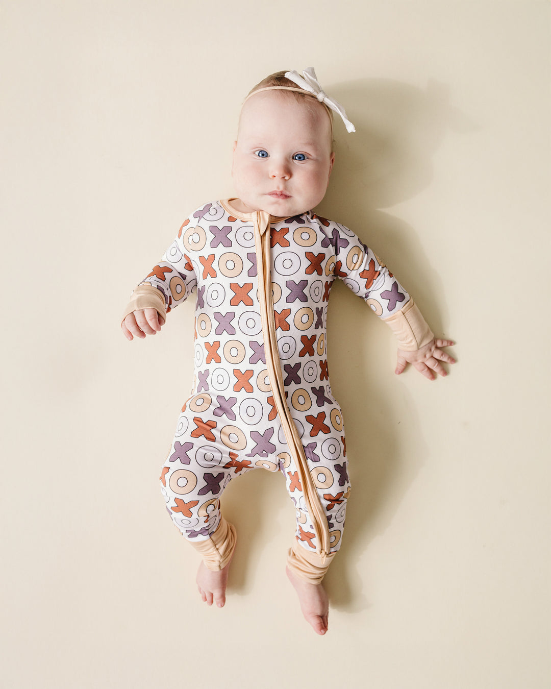 Bamboo Zip Romper | Xoxo