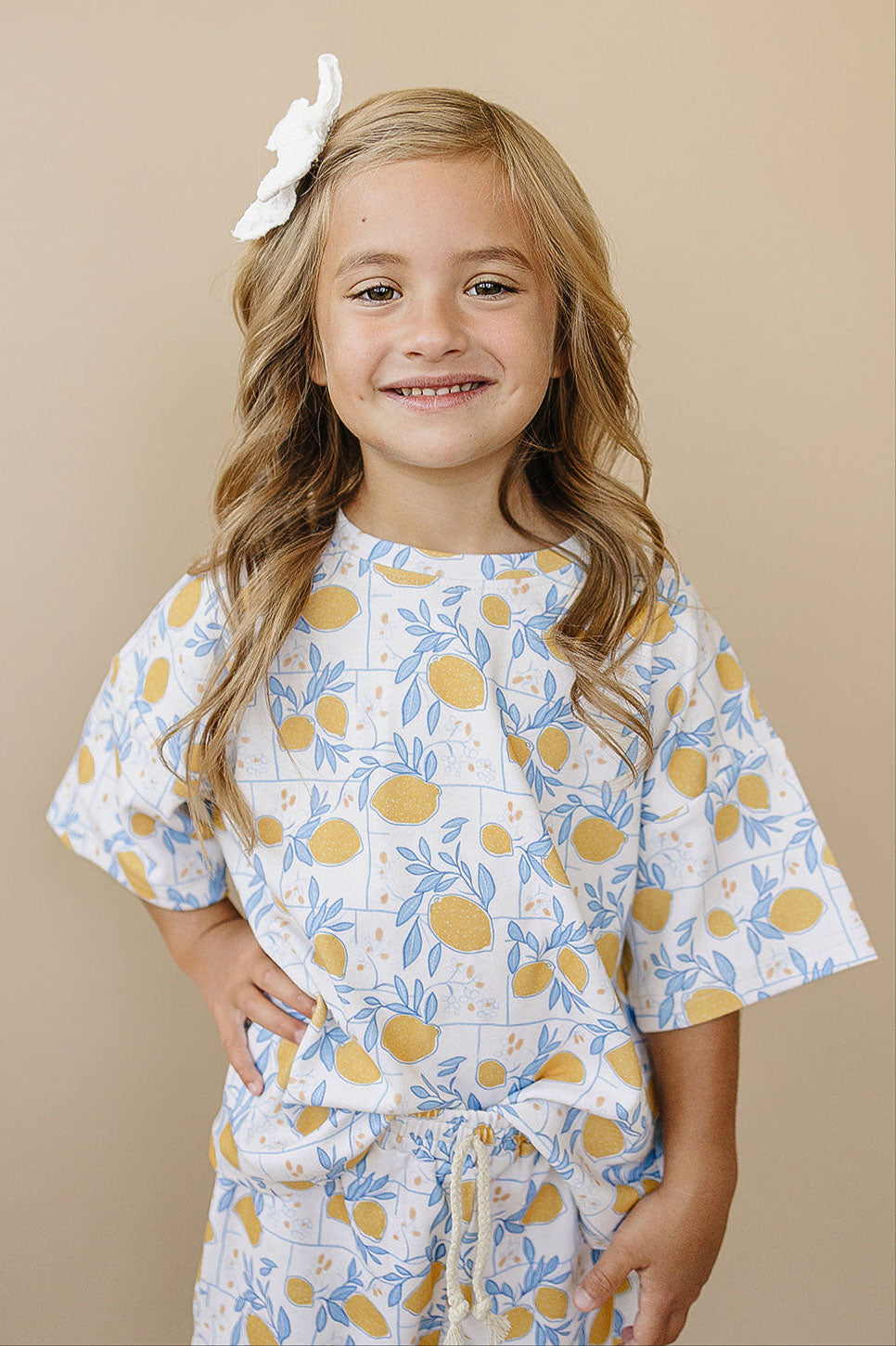Shorts Set | Lemons – LUCKY PANDA KIDS