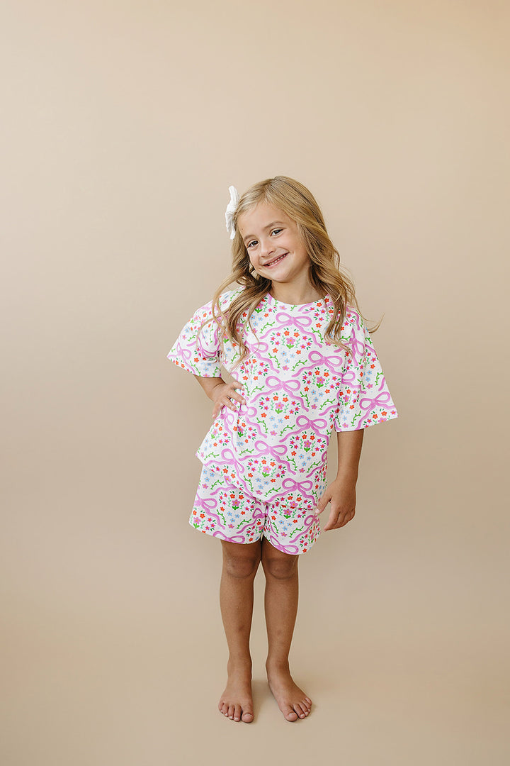 Shorts Set | Coquette Garden