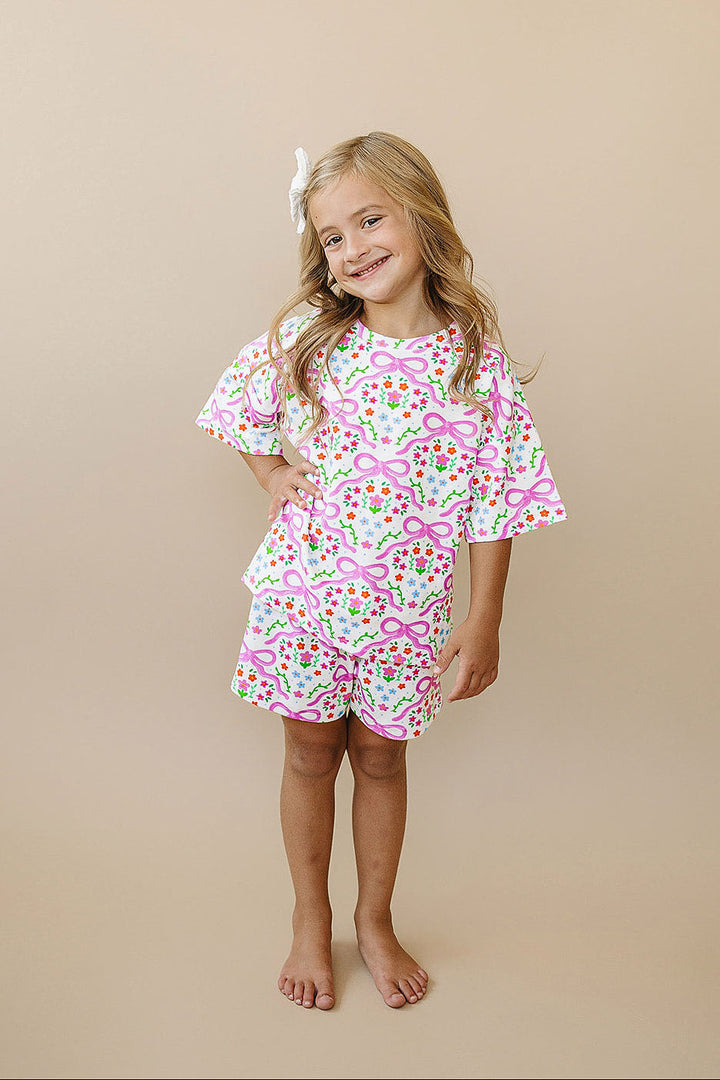 Shorts Set | Coquette Garden