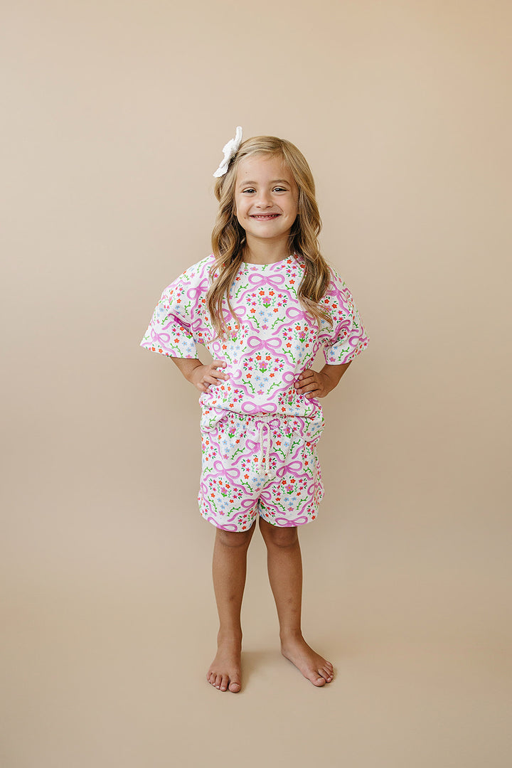 Shorts Set | Coquette Garden