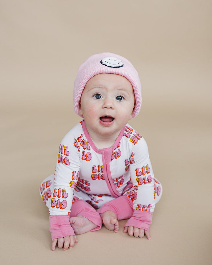 Bamboo Zip Romper | Lil Sis