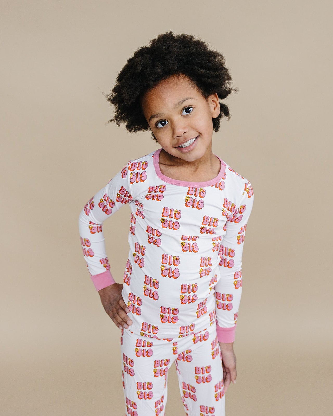Bamboo Two Piece Set | Big Sis – LUCKY PANDA KIDS