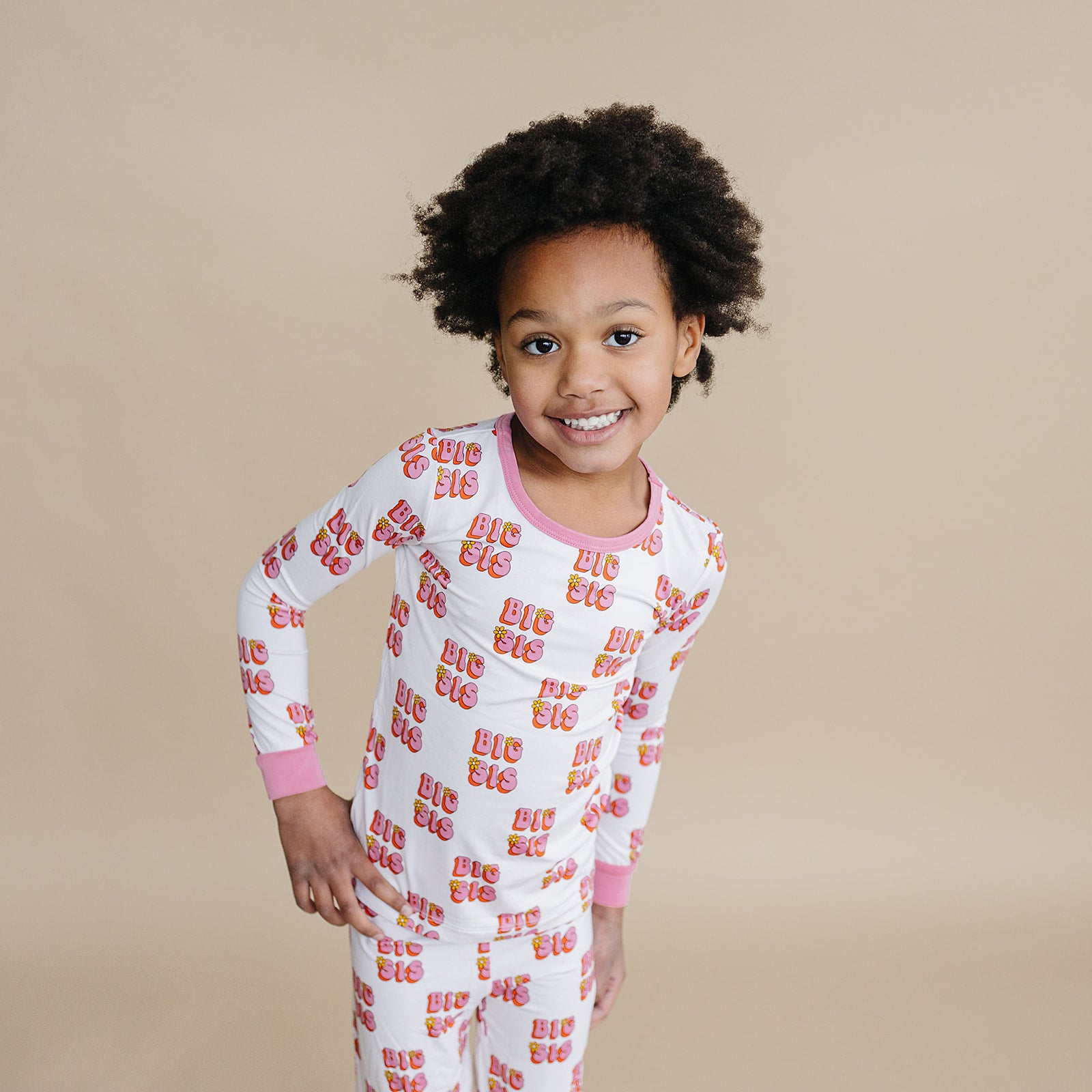 Bamboo Two Piece Set | Big Sis – LUCKY PANDA KIDS