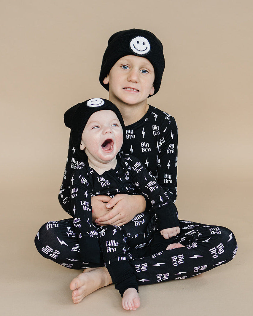 Bamboo Zip Romper | Little Bro