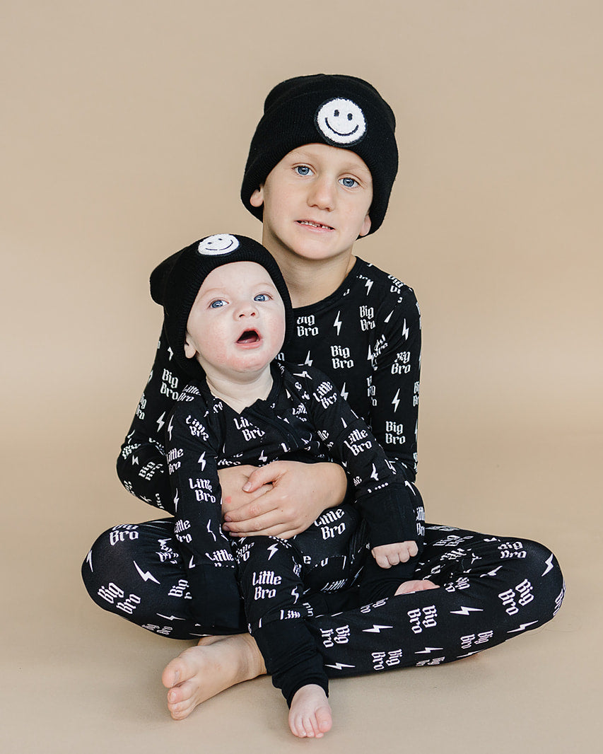Bamboo Zip Romper | Little Bro