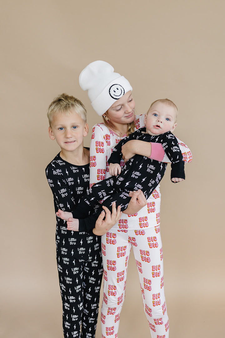 Bamboo Zip Romper | Little Bro