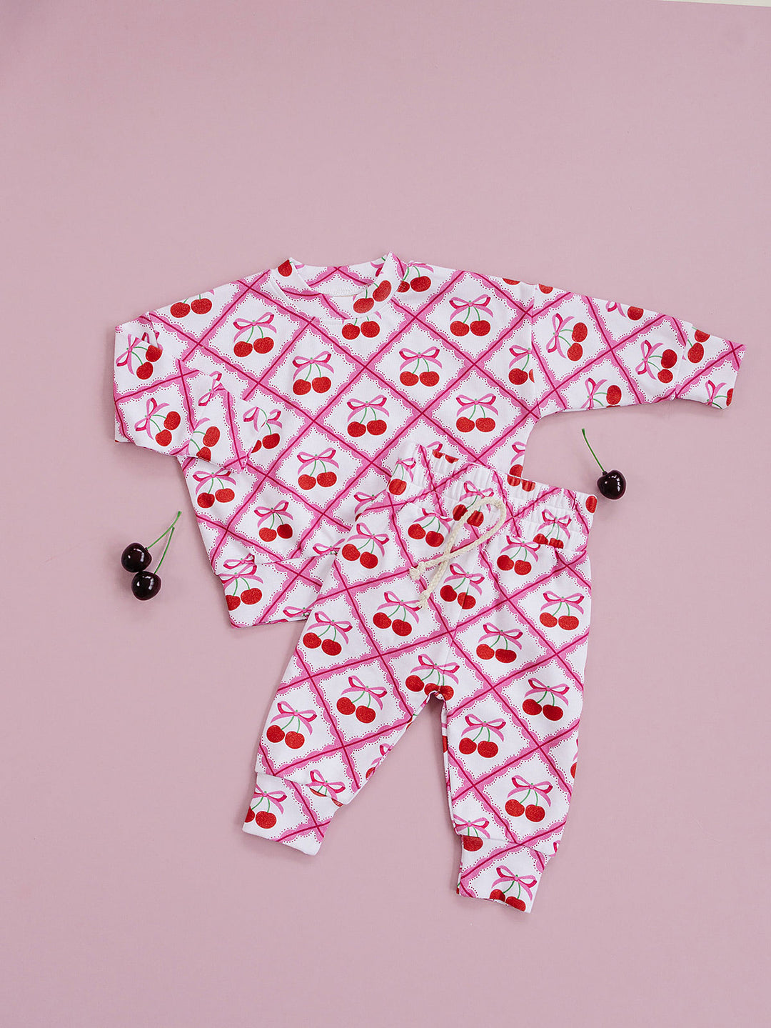 Jogger Set | Cherry Bow