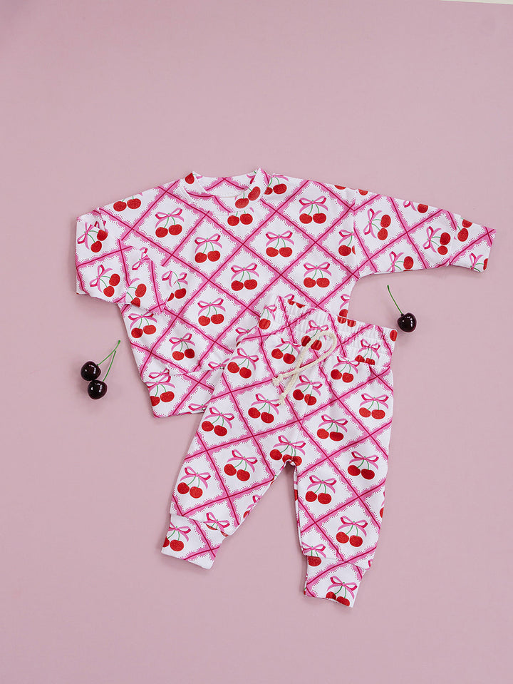 Jogger Set | Cherry Bow