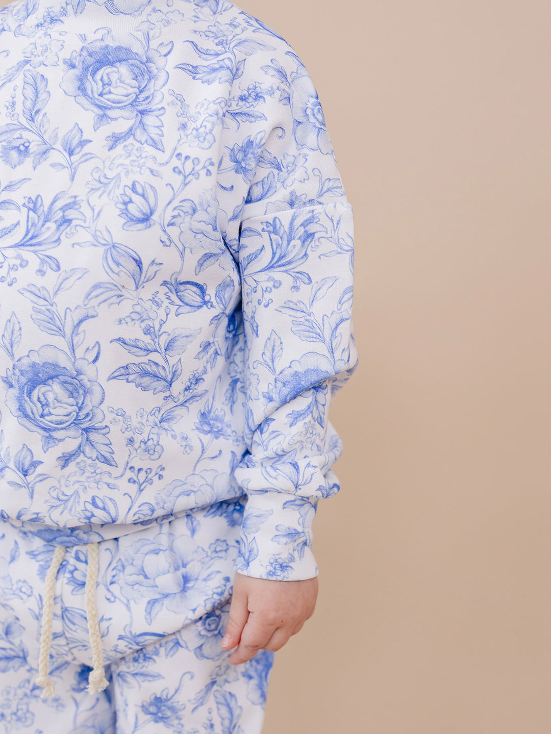 Jogger Set | Blue Flowers