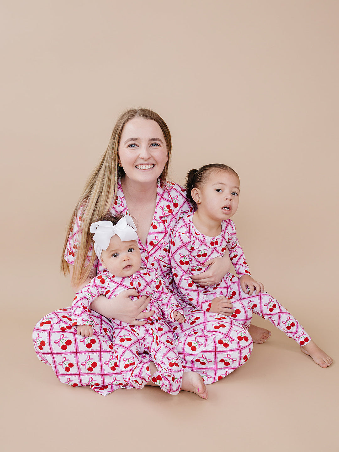 Bamboo Women's Pajamas | Cherry Bow