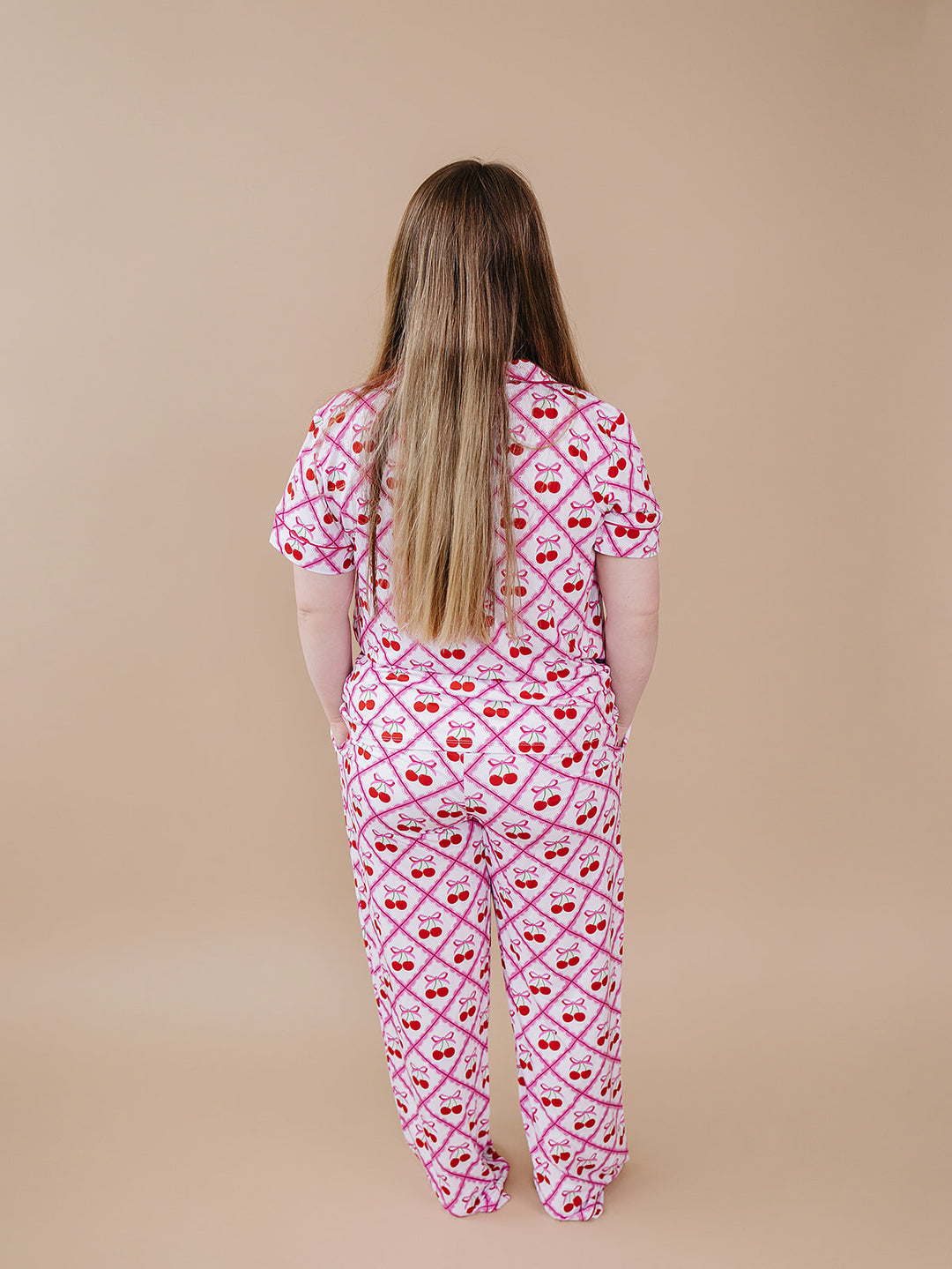 Bamboo Women's Pajamas | Cherry Bow
