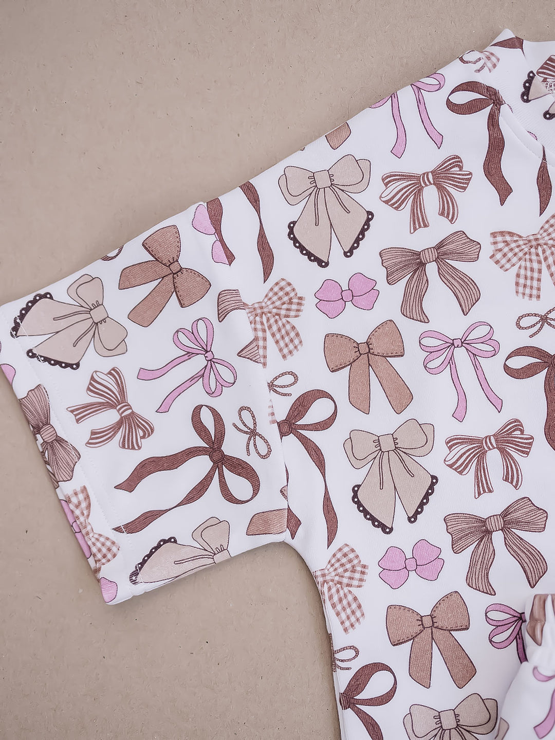 Shorts Set | Mocha Bows