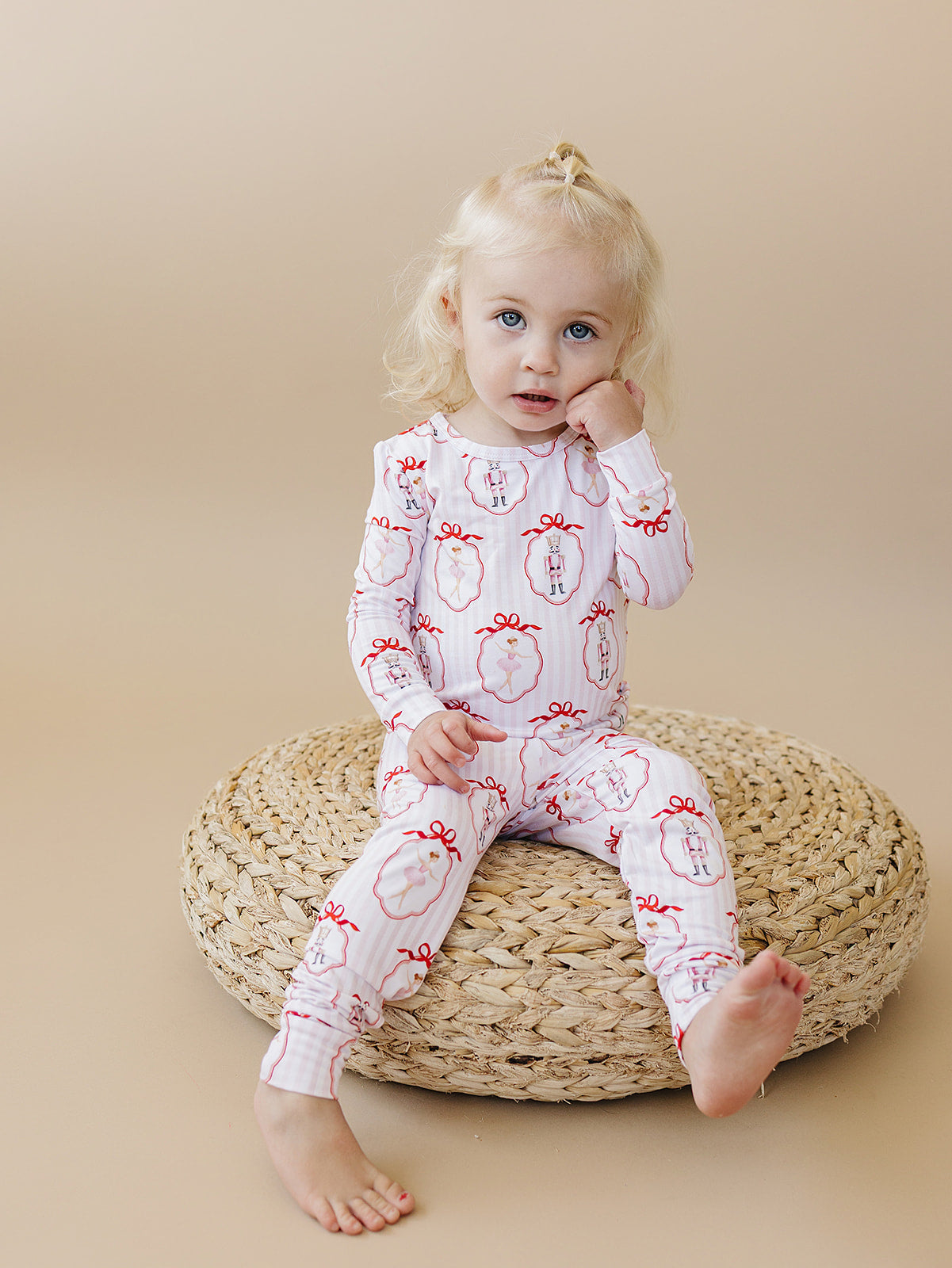 CHACOTT - Louis&amp;Co Luckyleo  Nutcracker柄 Sサイズ Pink Nutcracker Lounge Set – The Oaks Apparel Co.