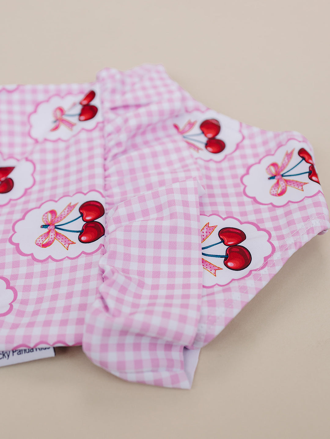 One Piece Swimsuit | Gingham Cherry