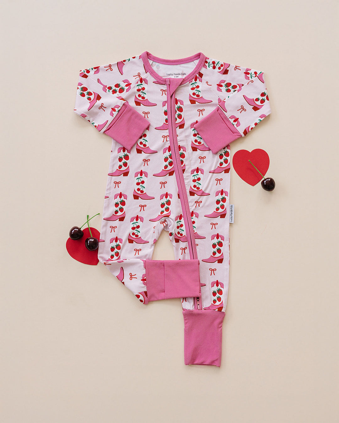 Bamboo Zip Romper | Bootsberry Cowgirl