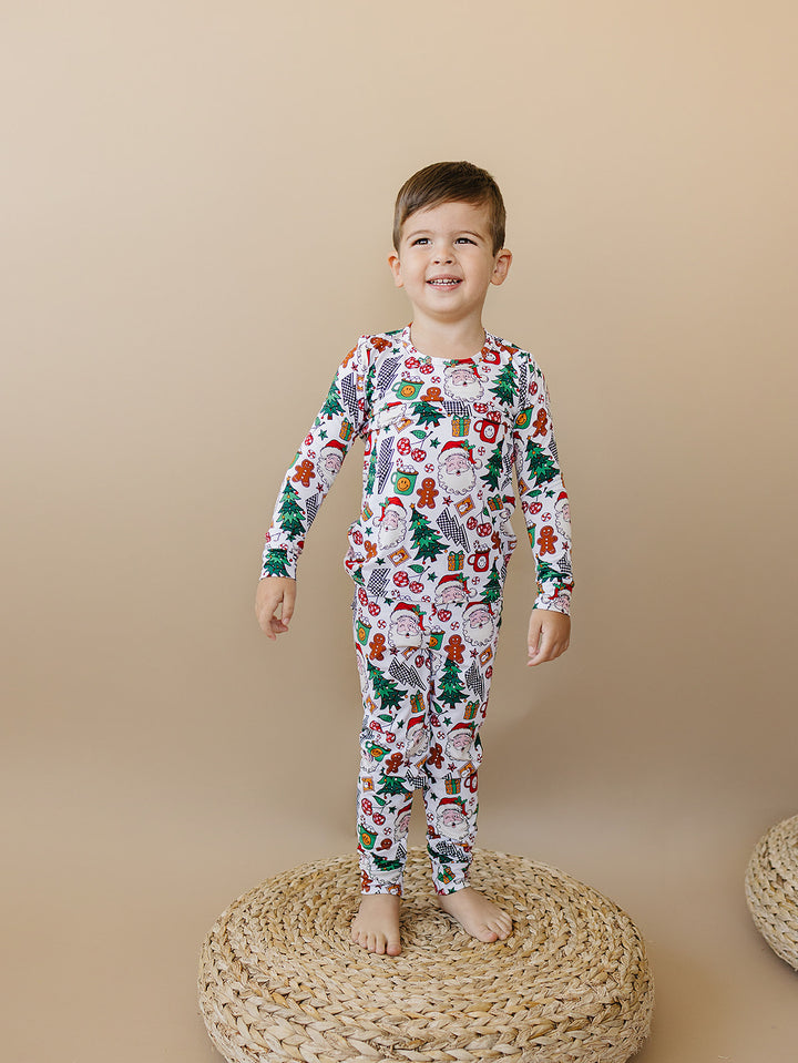 Bamboo Two Piece Set | Christmas Vibes