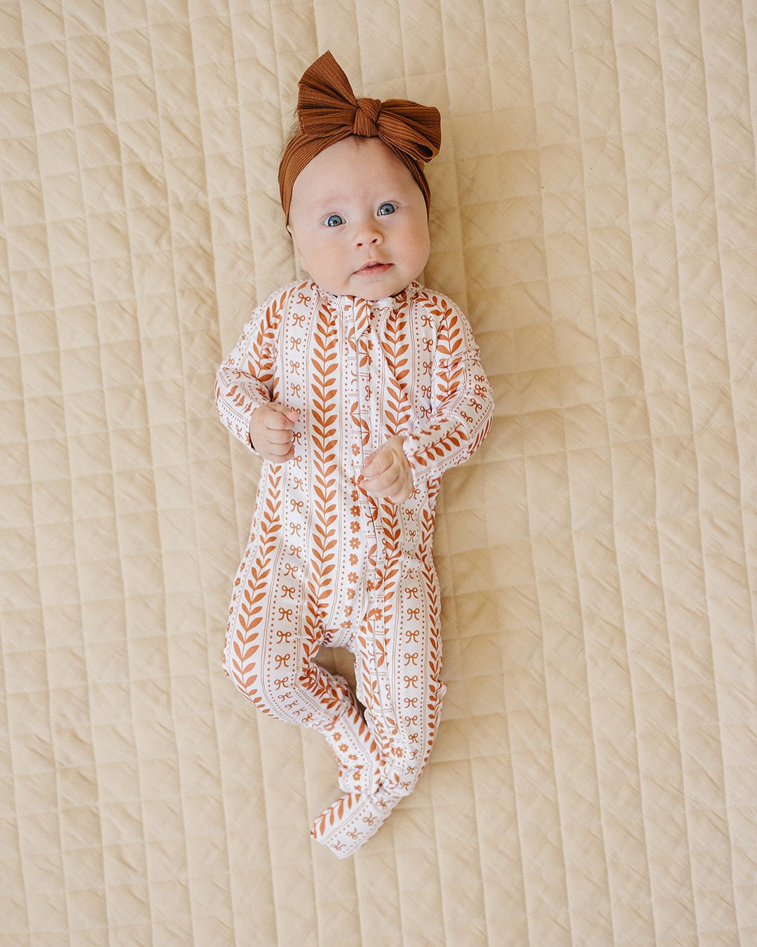 Bamboo Zip Romper | Boho Daisy