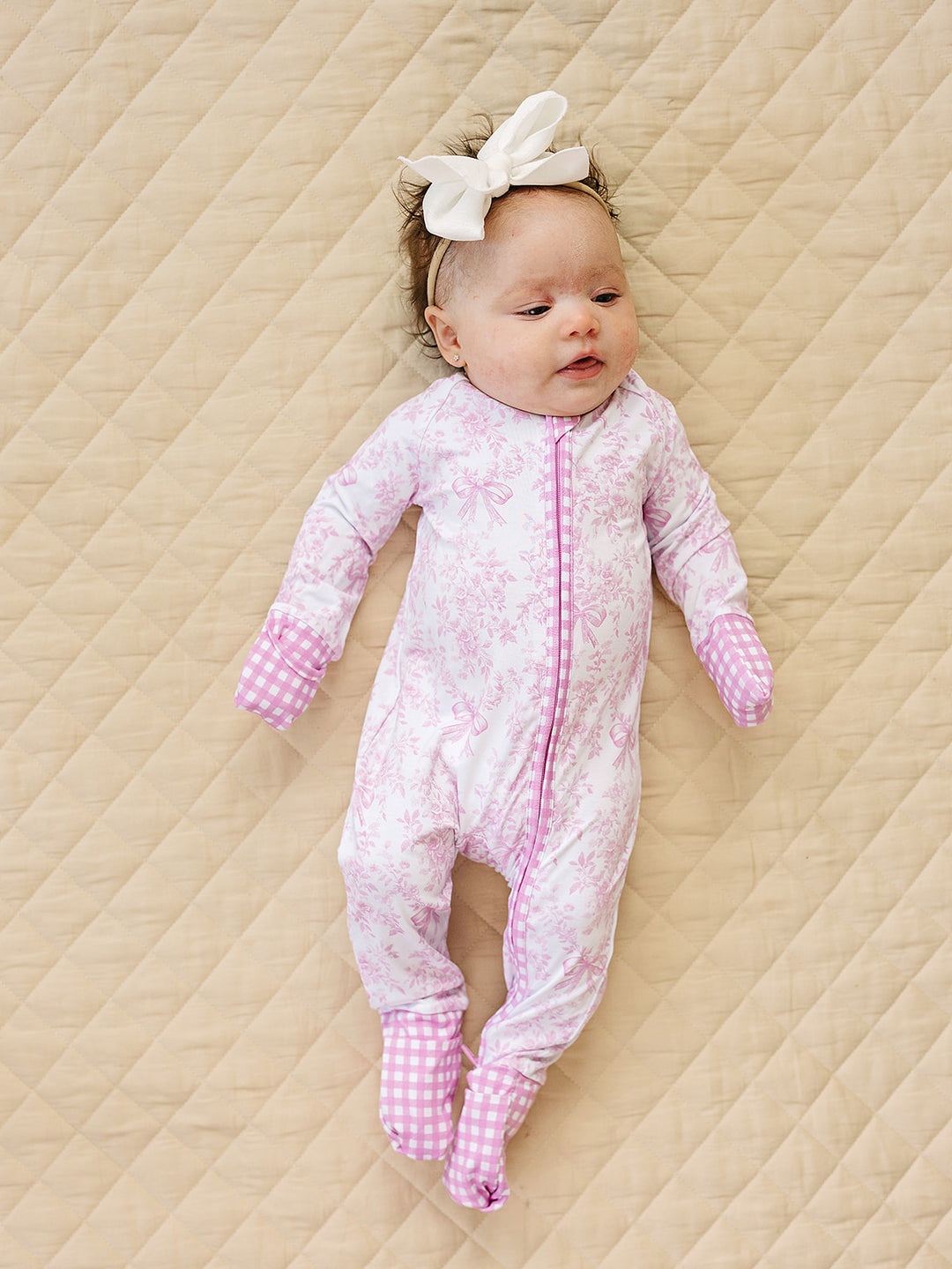 Bamboo Zip Romper | Petal Whimsy