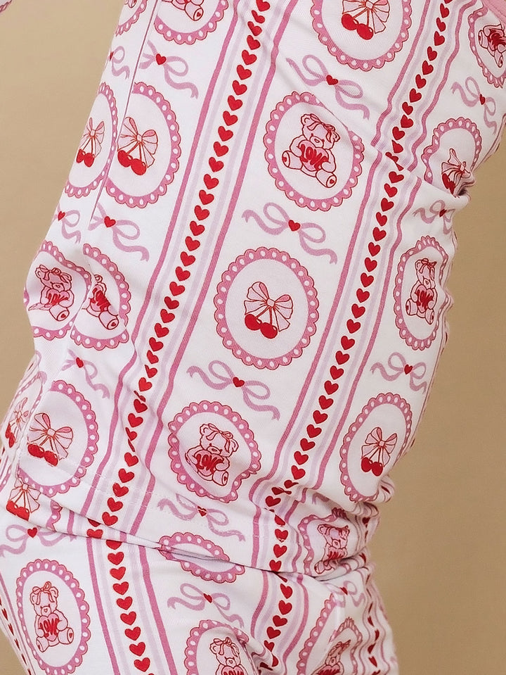 Bamboo Two Piece Set | Cherry Bear