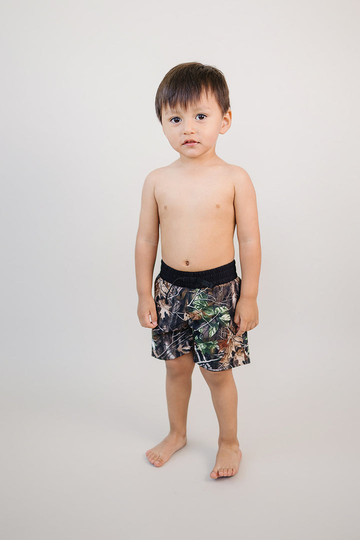 Swim Trunks  | Brown Camo