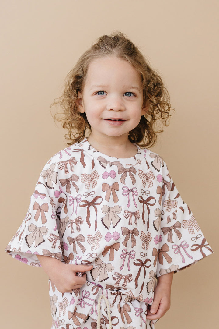 Shorts Set | Mocha Bows