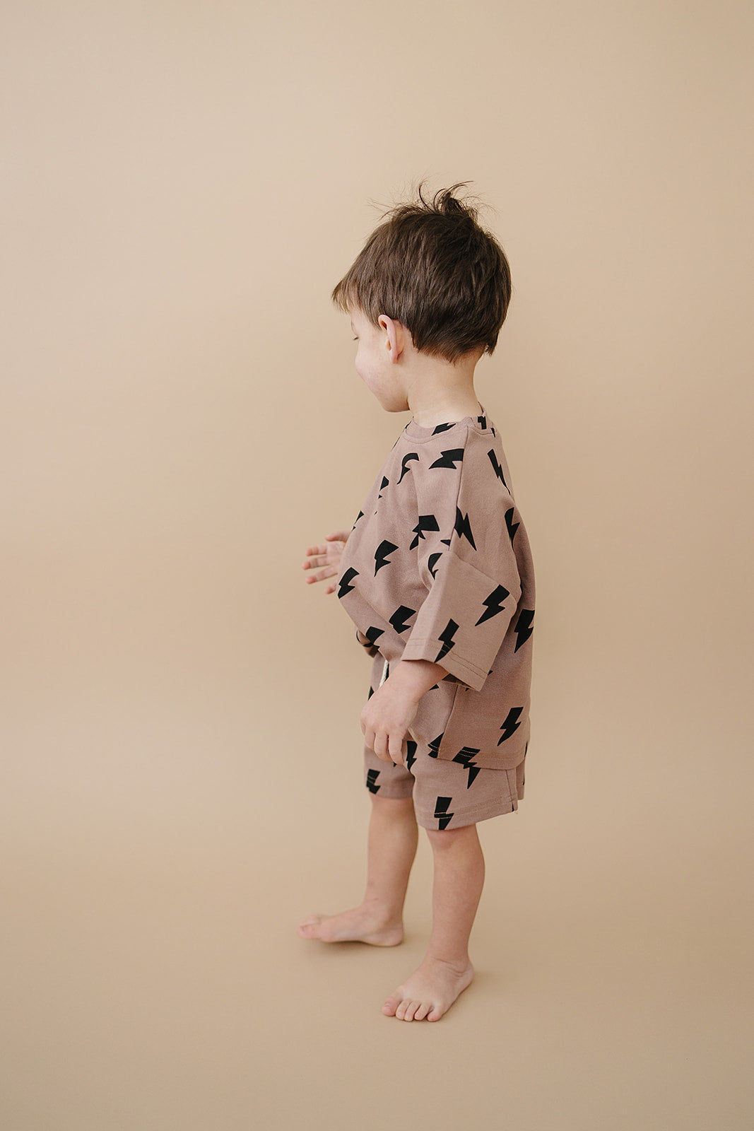 Shorts Set | Mocha Bolts