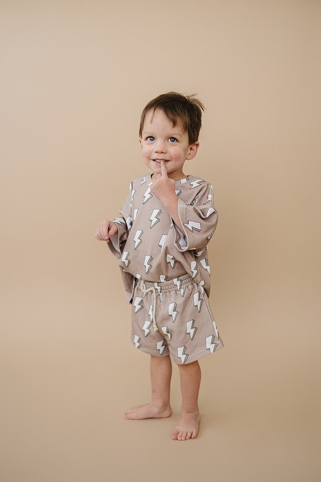 Shorts Set | Electric Beige