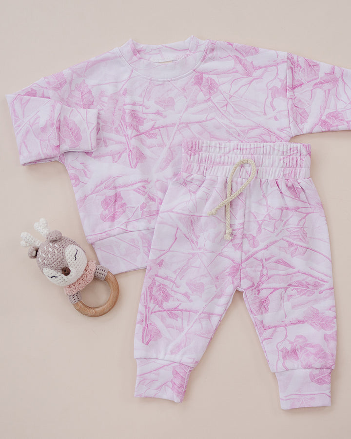 Jogger Set | Pink Camo