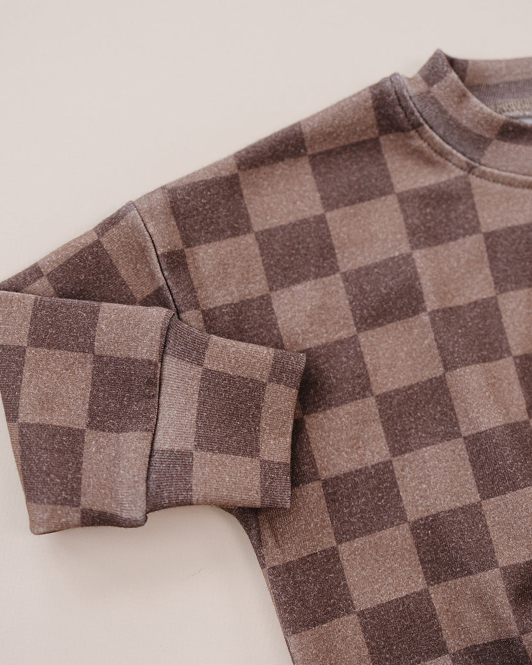 Jogger Set | Espresso Checkered