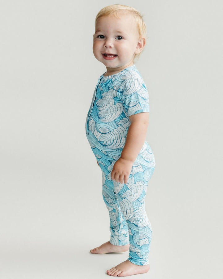 Bamboo Jumpsuit | Delmar - Jumpsuit - LUCKY PANDA KIDS