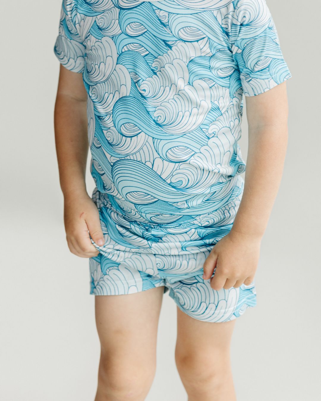 Bamboo Shorts Set | Delmar - Shorts Set - LUCKY PANDA KIDS