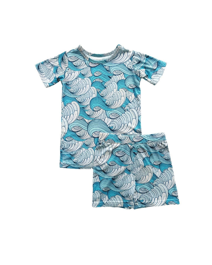 Bamboo Shorts Set | Delmar - Shorts Set - LUCKY PANDA KIDS