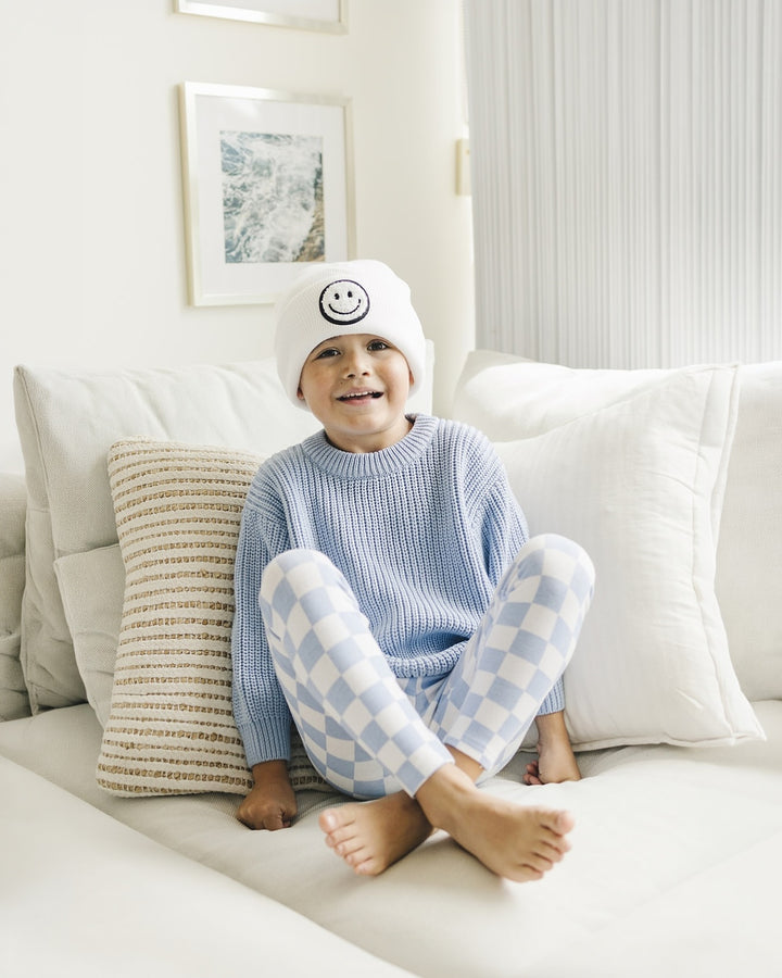 Chunky Knit Sweater | Blue