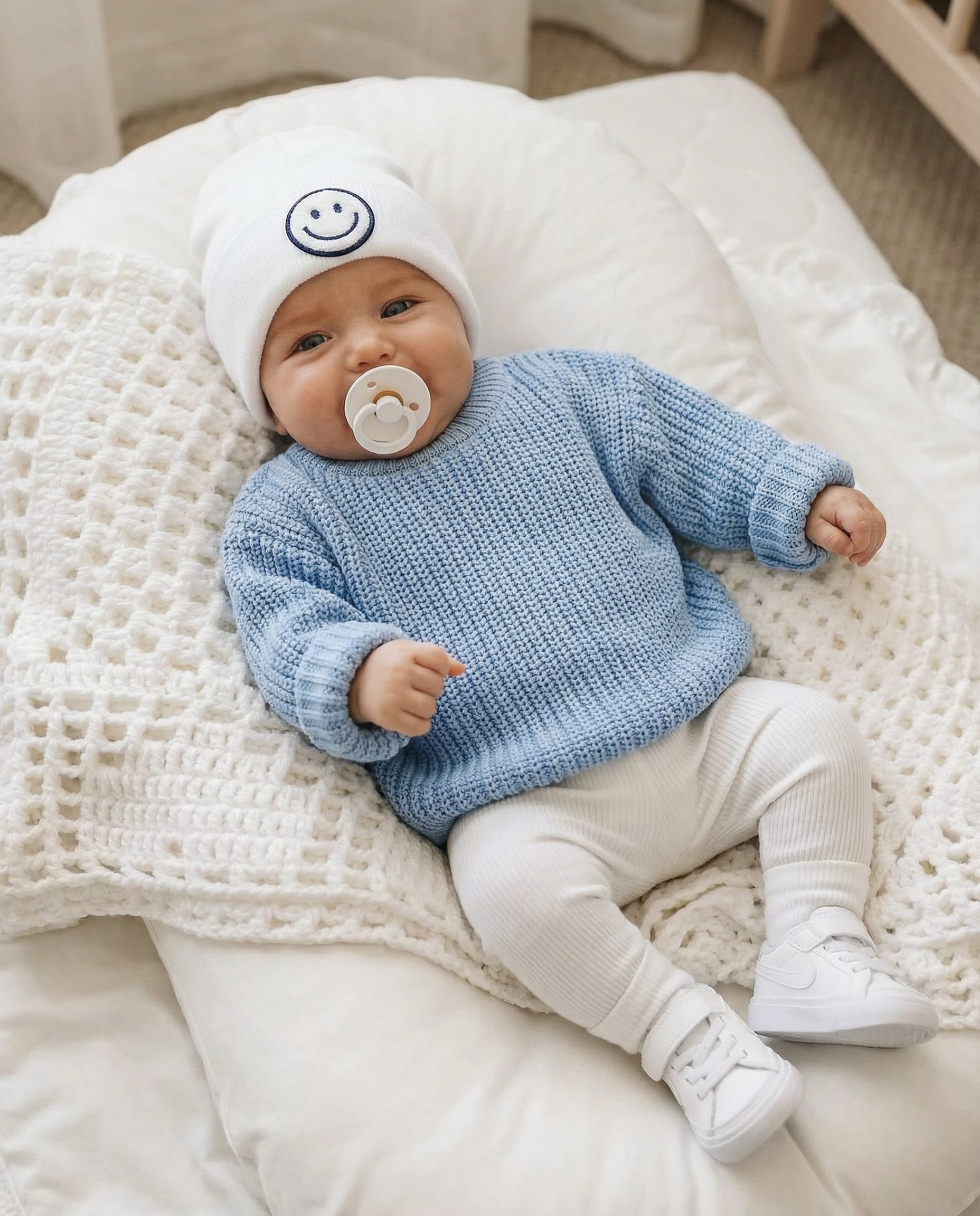 Oversized Gender Neutral Rust Baby Sweater – LUCKY PANDA KIDS