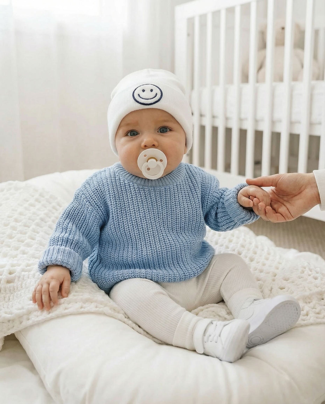 Chunky Knit Sweater | Blue