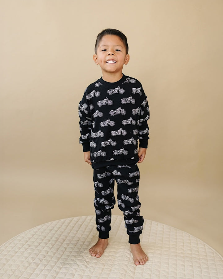 Jogger Set | Born to Ride Black