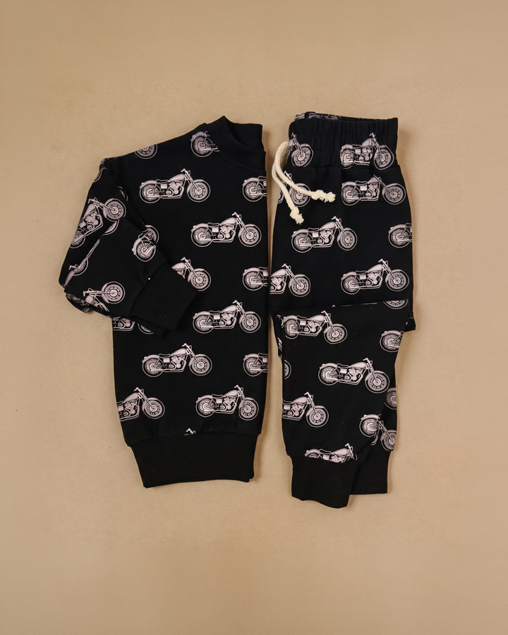 Jogger Set | Born to Ride Black