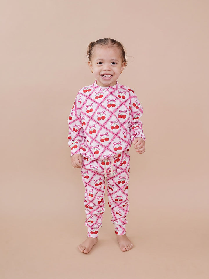 Jogger Set | Cherry Bow