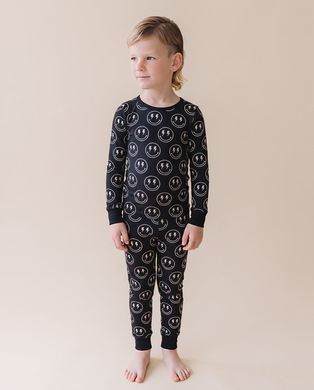 Bamboo Two Piece Set | Electric Smiley