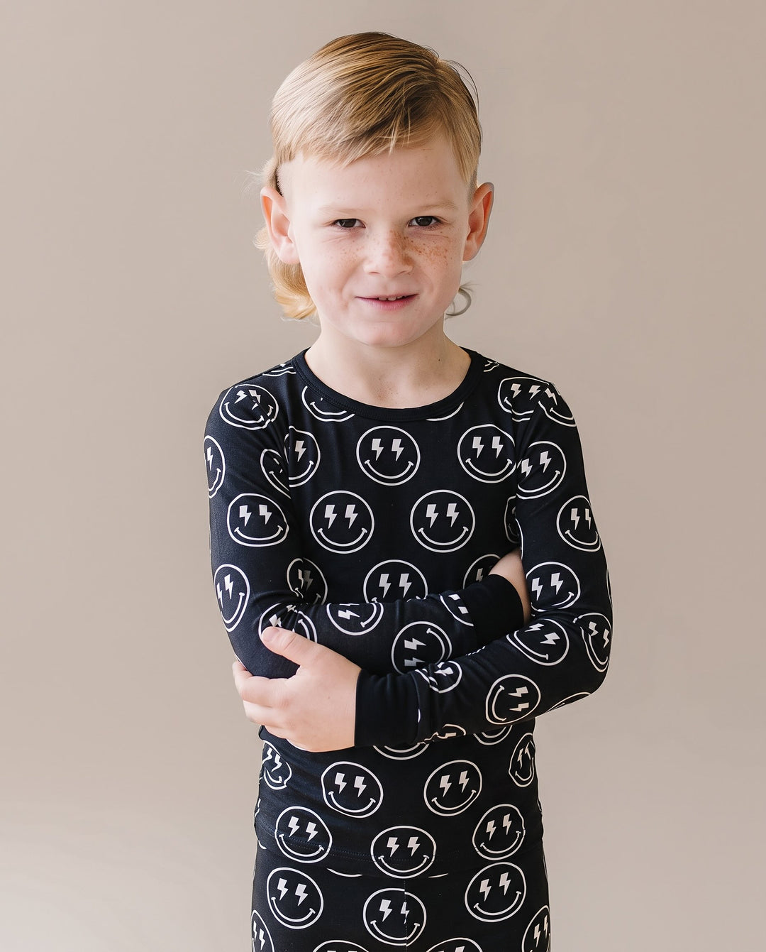 Bamboo Two Piece Set | Electric Smiley
