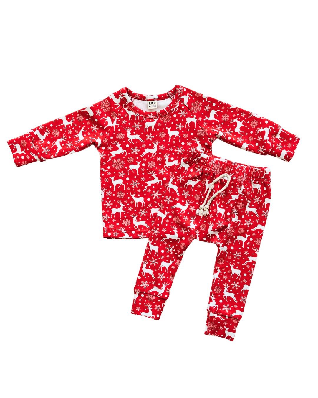 Lounge Set | Reindeer - Lounge Set - LUCKY PANDA KIDS