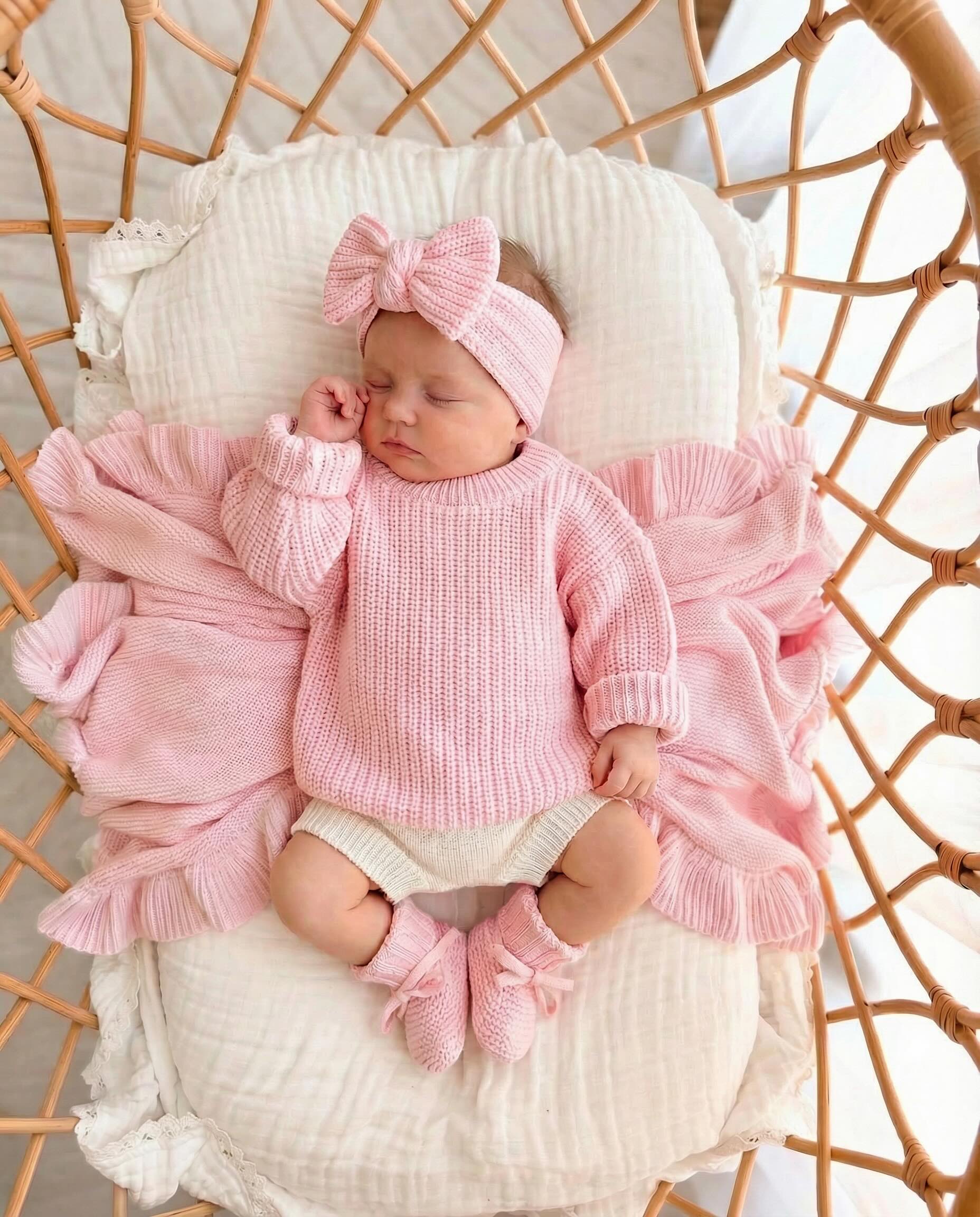 Oversized Gender Neutral Rust Baby Sweater – LUCKY PANDA KIDS